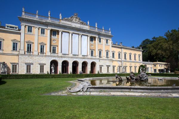 panoramica di villa olmo